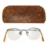 Óculos Vintage Bausch & Lomb Folheado Ouro Branco 12k