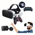 Óculos Vr Com Fone De Ouvido E Controle Realidade Virtual 3d