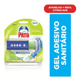 Odorizador Sanitário Pato Gel Adesivo Aplicador + Refil