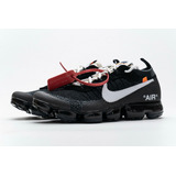 Off White X Nike Air Vapormax Preto Preto Leia A Descrição