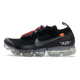 Off White X Nike Air Vapormax Preto Transparente Leia A Desc