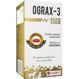 Ograx-3 1500 Mg Avert Suplemento Cães