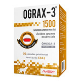 Ograx-3 1500mg 30cps Suplemento Nutricional P/