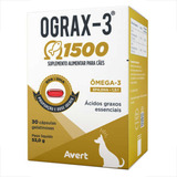 Ograx-3 Suplemento Nutricional Para Cães 1500mg
