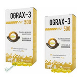 Ograx 500mg Avert C/ 30 Comprimidos Omega-3 Suplemento - C/2