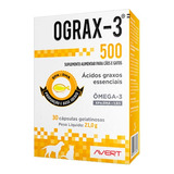 Ograx 500mg Avert C/ 30 Comprimidos Omega-3