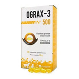 Ograx 500mg Omega-3 Avert 30 Capsulas Caes E Gatos 