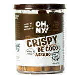 Oh My! Crispy De Coco Assado Vegano Proteico 75g Sabor Café