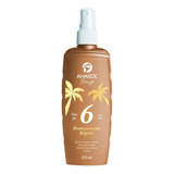 Óleo Bronzeador Fps 6 Anasol Spray Bronzeamento Rápido 