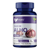 Óleo De Alho 250mg 60 Caps Muwiz - Controle De Colesterol