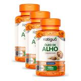 Oleo De Alho 60caps 500mg Desodorizado Kit C3