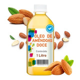 Oleo De Amêndoas Doce Vegetal Puro Natural Corporal 1 Litro