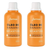 Oleo De Banana Farmax 100ml-kit C/2un