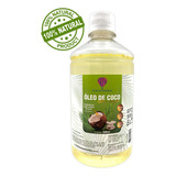 Óleo De Coco Extra Virgem 100% Puro Natural 500ml