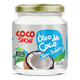 Óleo De Coco Sem Sabor Coco Show 200ml Vidro - Copra