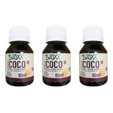 Oleo De Coco Shoxx Palmiste 60ml - Kit C/ 3un