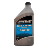 Óleo De Rabeta Premium Quicksilver 80w-90 1 Litro Importado