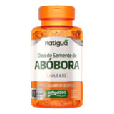 Óleo De Semente De Abóbora + Vitamina E E Vitamina D3 60caps