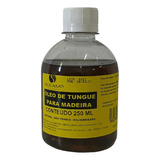 Óleo De Tungue Polimerizado Impermeabiliza Madeira 250 Ml