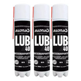 Oleo Desengripante Lubrificante Spray 300ml Kit 3 Unidades