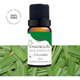 Óleo Essencial Citronela Puro 10ml ( Cymbopogon Nardus )