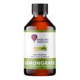 Óleo Essencial De Lemongrass 100% Puro