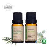 Óleo Essencial Eucaliptus E Melaleuca (tea Tree) Via Aroma