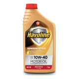 Oleo Havoline 10w40 Semissintético Texaco 1lt
