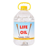Óleo Mineral P/ Tocheiro Lamparinas Jardim Life Oil 5 Litros