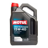 Óleo Motul 2100- Performance 15w40 Semi Sintético 4 Litros