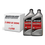 Óleo Quicksilver Tcw3 2 Tempos 1 Litro Kit C/2 500ml