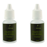 Óleo Silicone Airsoft Airgun Indicado Pistolas Co2 Kit 2un