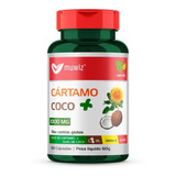 Óleo De Cártamo Com Coco Muwiz 60 Cápsulas 1000 Mg 
