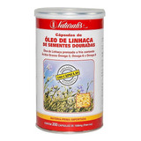 Óleo De Linhaça Dourada (1000mg) 200 Cápsulas - Naturalis