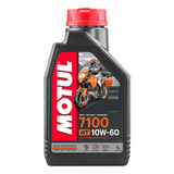 Óleo Para Motor De Moto Motul 7100 10w-60 4t 1l Motul 104100