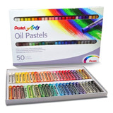 Oleoso Pentel Oil Pastels 50 Unidades