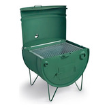 Olibox Churrasqueira De Tambor Fechada P Cor Verde