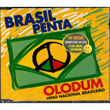 Olodum Cd Single Hino Nacional Brasileiro Copa Do Mundo Raro
