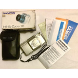 Olympus Infinity Zoom 70 Caixa Completa Revisada Mju Stylus