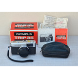Olympus Trip 35 Câmera Fotográfica Na Caixa - Made In Japan
