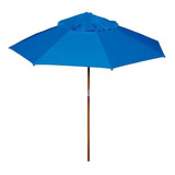 Ombrellone Bagum Madeira 3 Metros Azul Omb0489 Botafogo