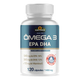 Omega 3 Óleo De Peixe 120 Capsulas Imunidade Epa Dha 1400mg