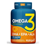 Omega 3 Tripla Fonte 120caps Katigua