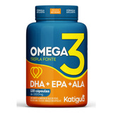 Omega 3 Tripla Fonte 120caps Katigua