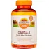 Ômega 3 Sundown 180 Caps Fish Oil 1000 Mg Óleo De Peixe Puro Sabor Natural