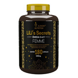 Omega Mulher 3 6 9 Femme Linhaca Borragem Primula 180 Cáps Sabor Sem Sabor
