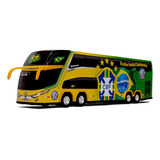 Ônibus Cbf Time Seleção Brasileira Copa Do Mundo 2022 - 30cm