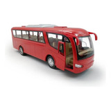 Ônibus Coach Escala 1:64  Vermelho