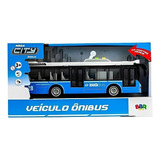 Ônibus Mega City Brinquedo Com Fricção