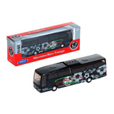 Ônibus Mercedes Benz Travego Preto - Nex Models 1/60 - Welly